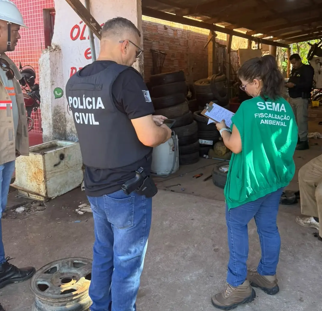 Operação integrada reforça combate a crimes ambientais e irregularidades em Porto Velho