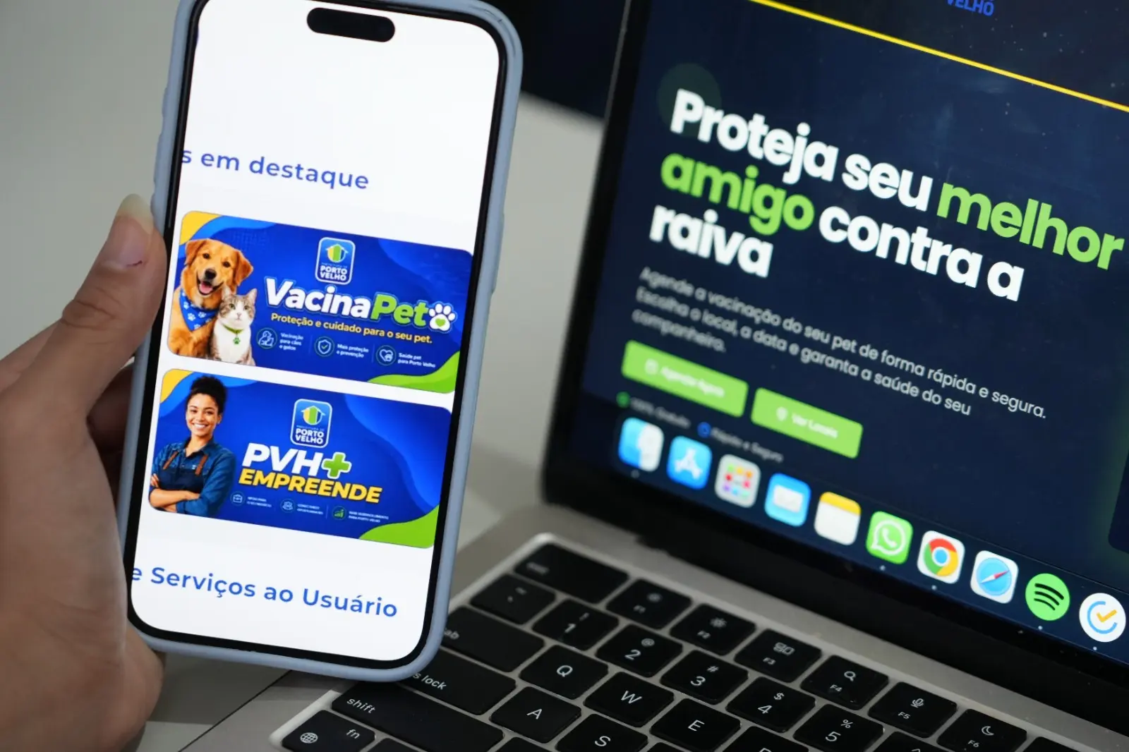 Aplicativo PVH+ facilita agendamento da vacinação antirrábica de cães e gatos