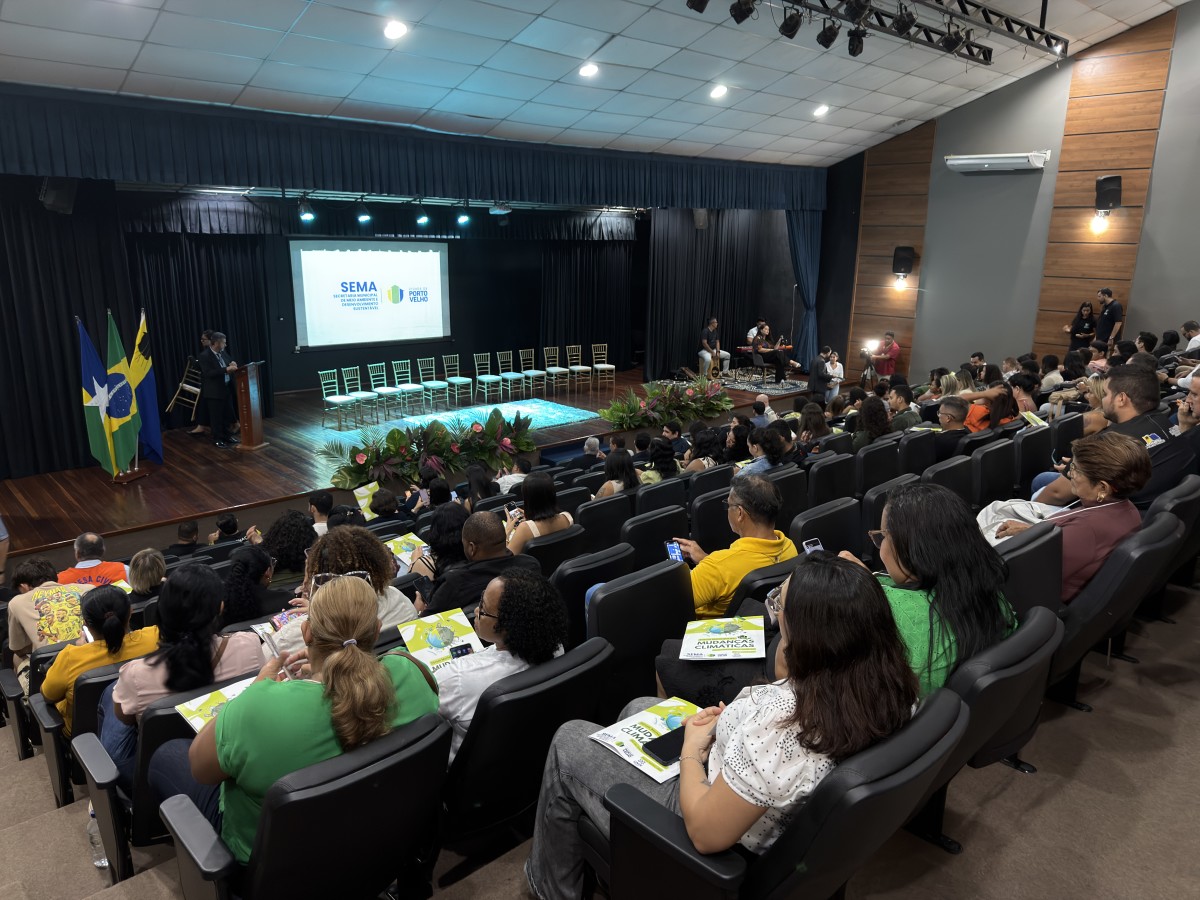 Fórum municipal debate mudanças climáticas e reúne propostas sustentáveis em Porto Velho