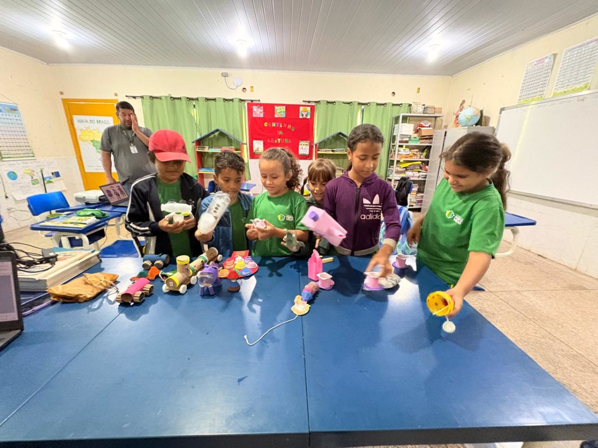 Projeto Mãos que Protegem reforça educação ambiental em escolas da zona rural