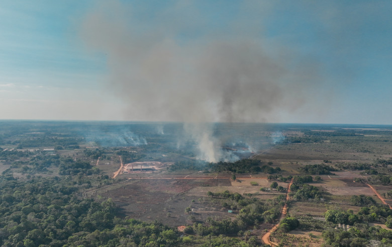 População pode denunciar os focos de incêndio em qualquer horário 