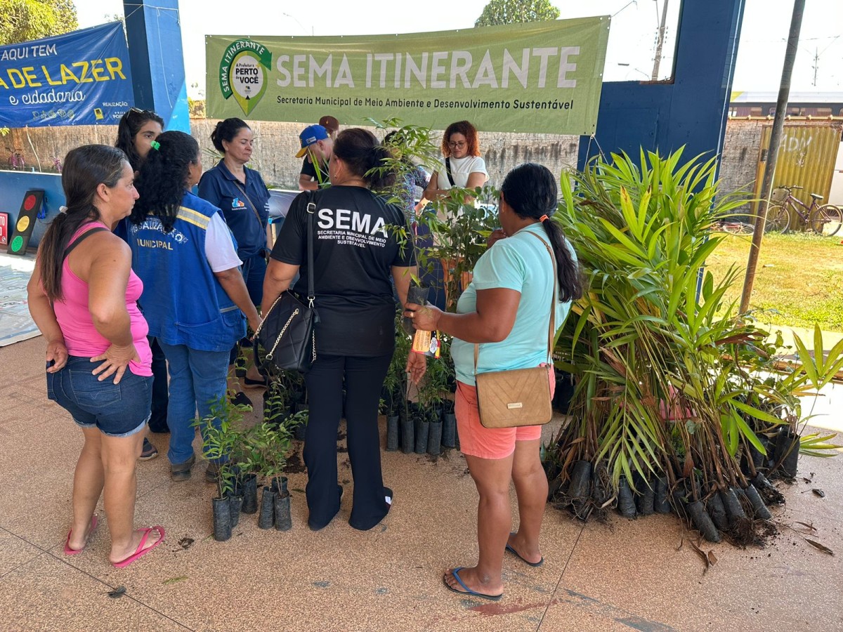 Haverá distribuição de mudas, palestras e oficinas voltadas para o desenvolvimento sustentável