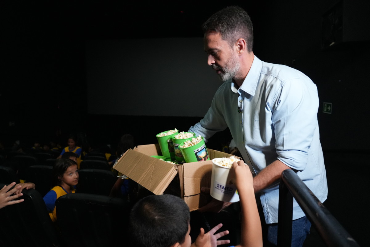 Léo Moraes destacou a importância do projeto como ferramenta de inclusão e aprendizado