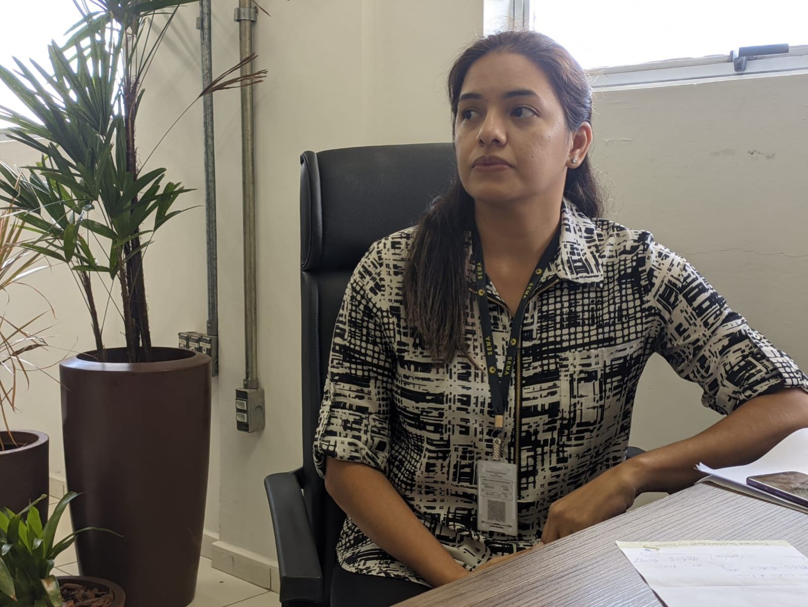 Camila Afonso, diretora do Departamento de Licenciamento Ambiental