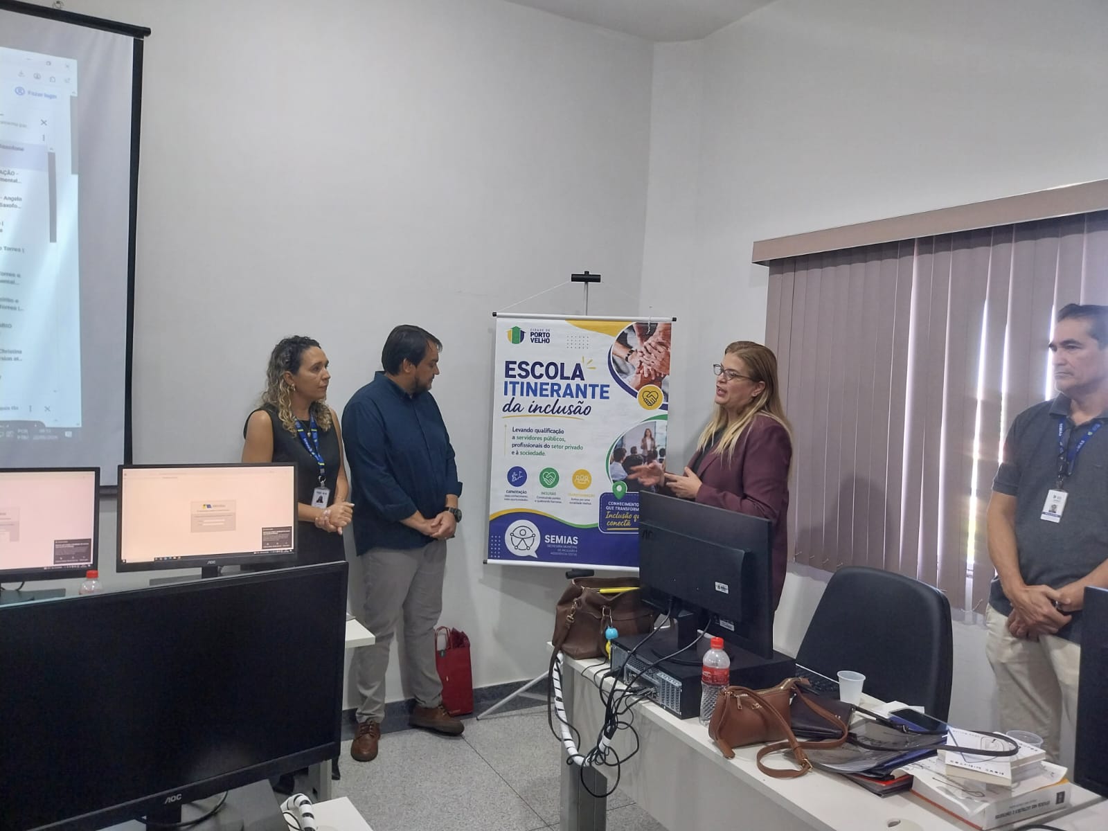 Segundo Tércia Marília, a capacitação representa um importante avanço na política de inclusão social do município