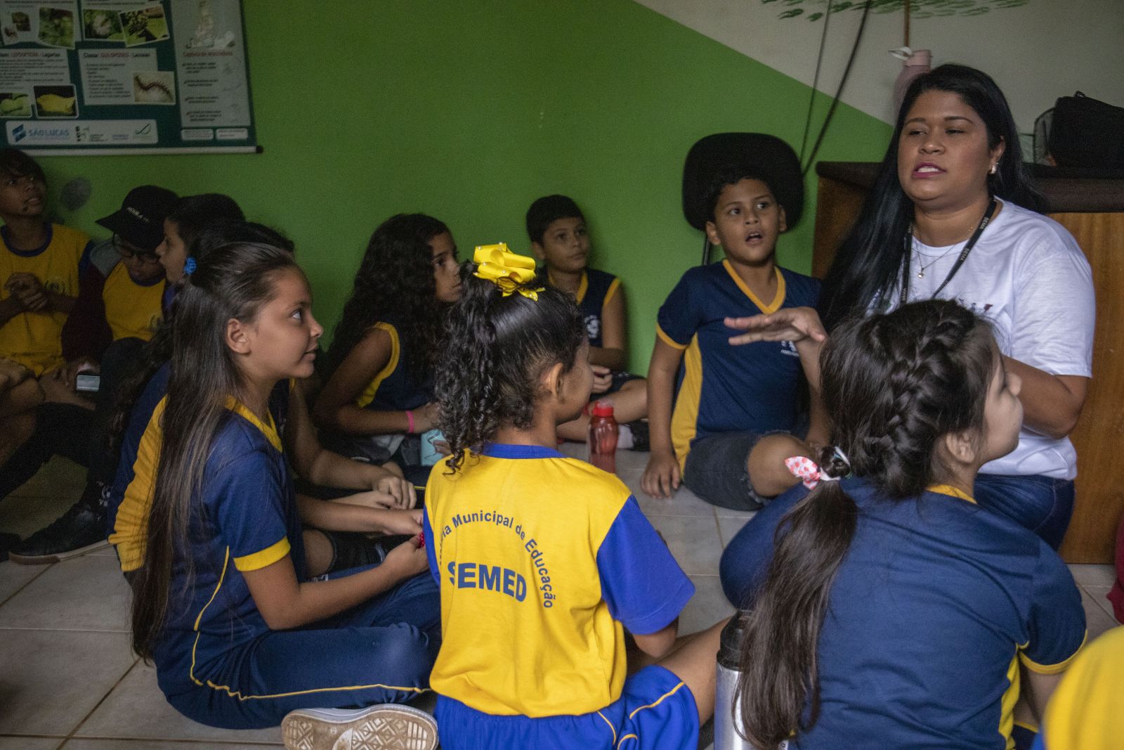 Ao todo, 35 alunos do 4º ano fundamental participaram das atividades