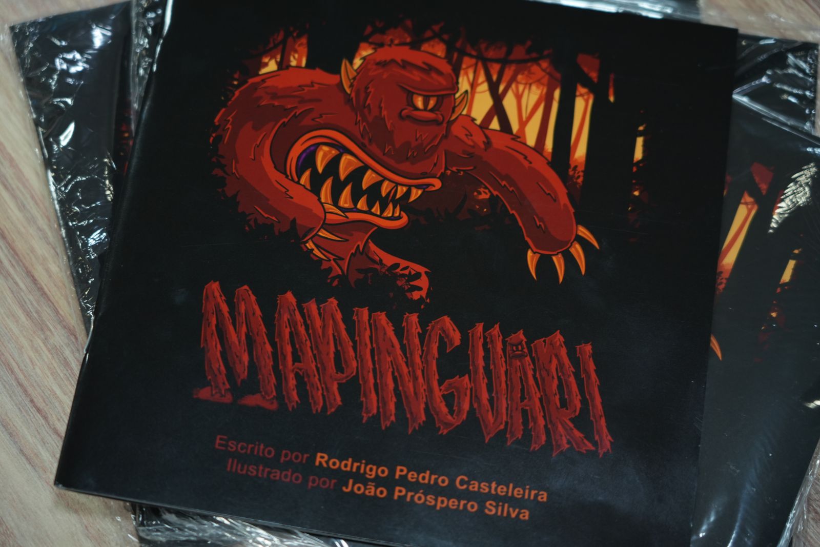 Ao todo, foram distribuídos 240 exemplares da obra