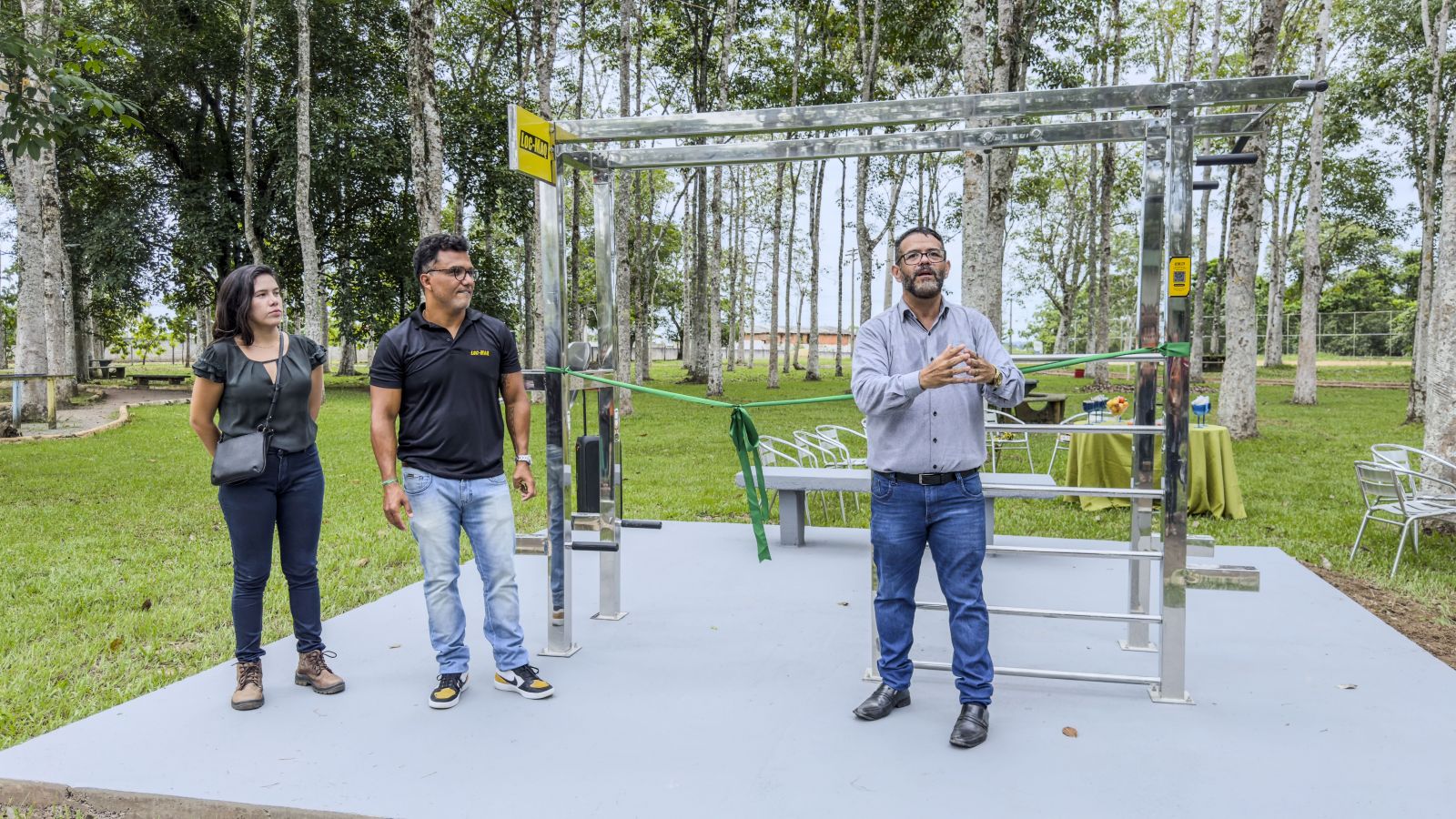 Estação de treinamento foi entregue nesta terça-feira (30) à população