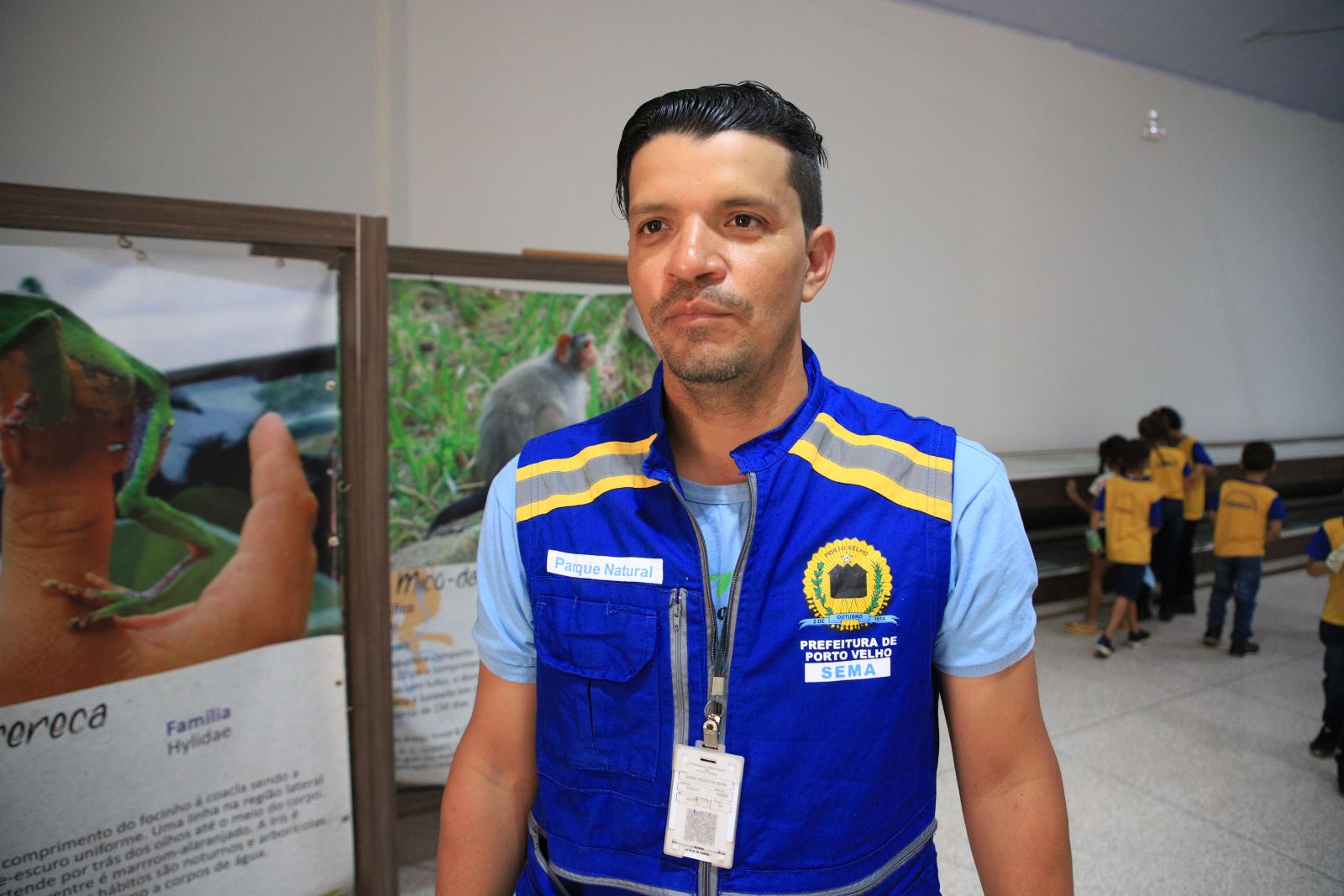 David Souza, educador ambiental do município