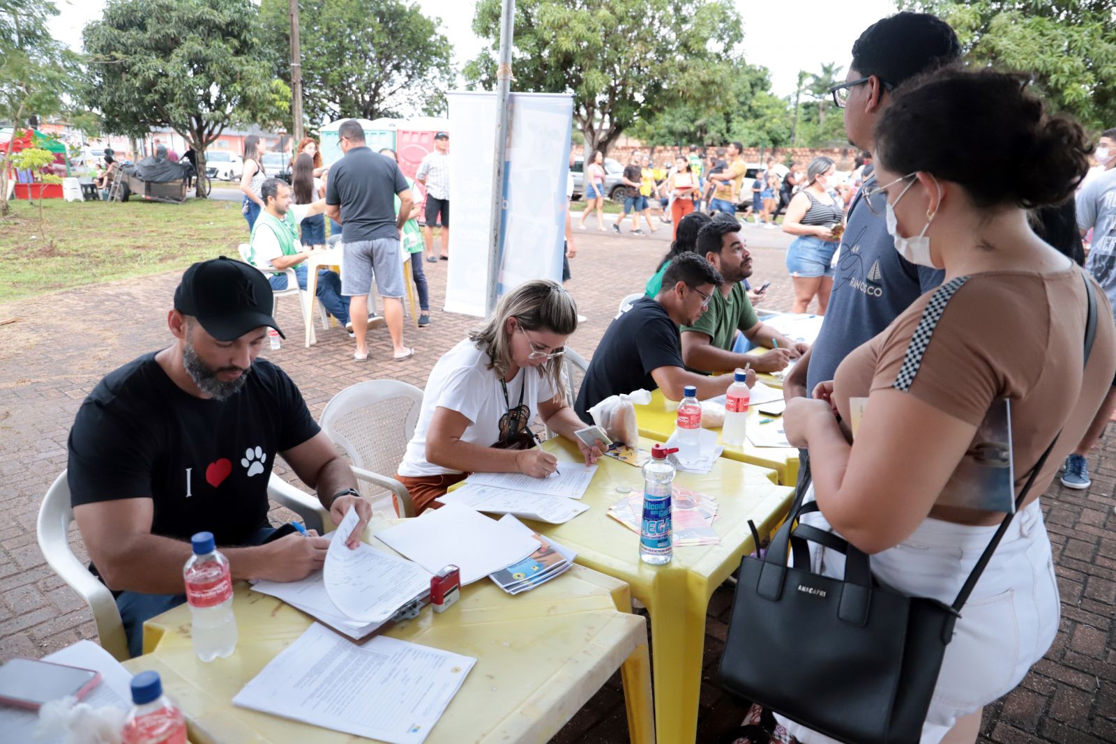 Cerca de 20 servidores foram mobilizados para a ação