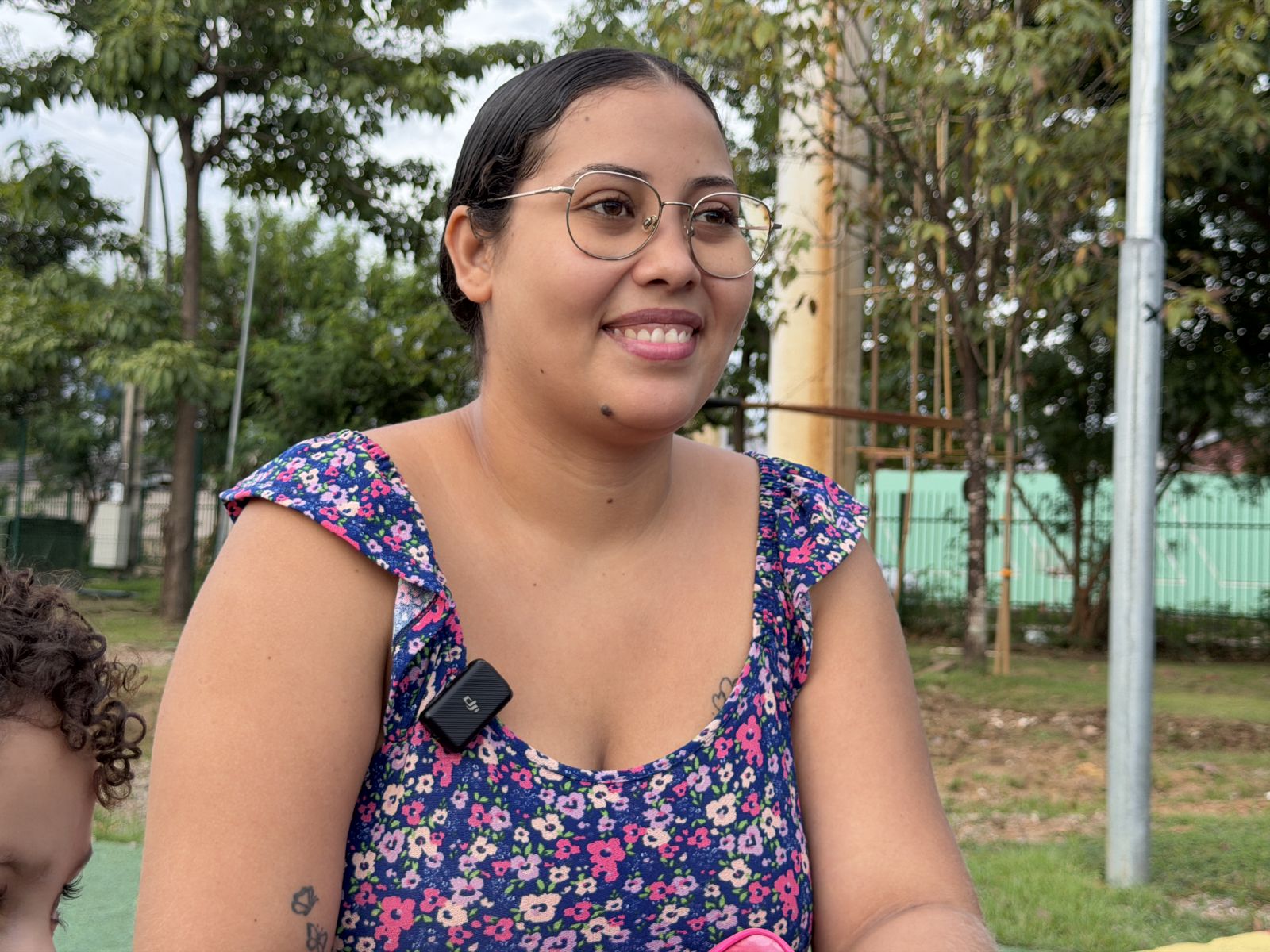 O parque tá muito bonito, bem cuidado, dá gosto de vir, disse Kethllen Solino