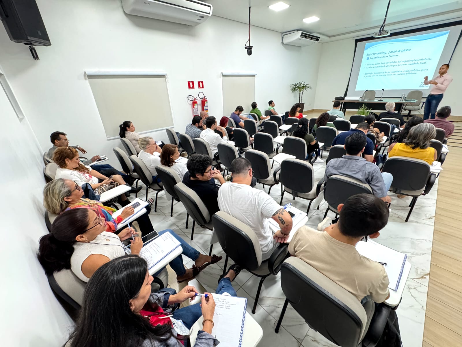 Curso iniciou no último dia 25 e foi concluído na manhã de quinta-feira (28)