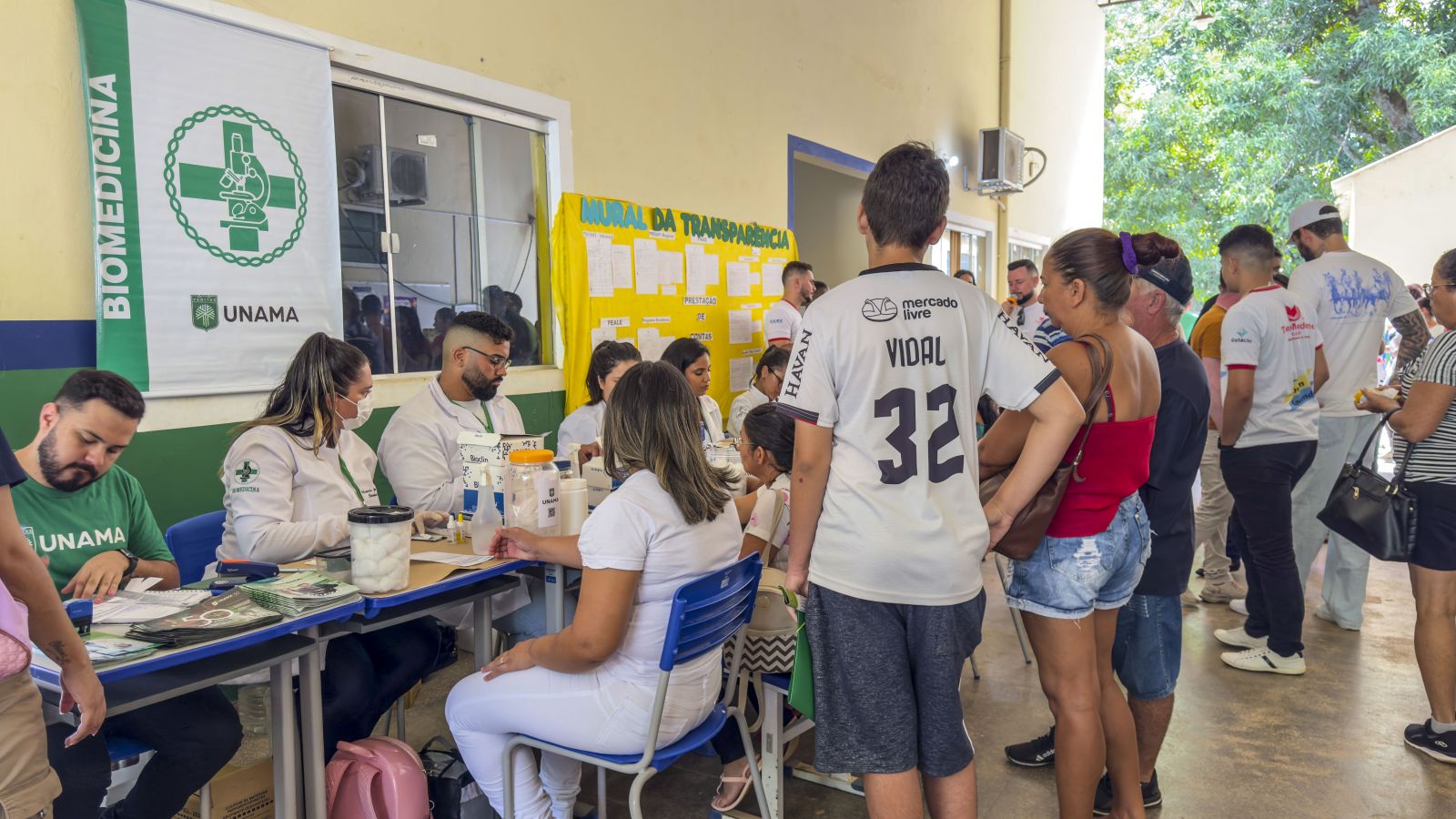 Ação aconteceu na Escola Governador Paulo Nunes Leal