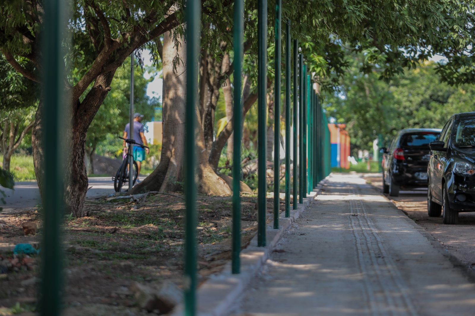 Obras contemplam o cercamento de toda a extensão do parque