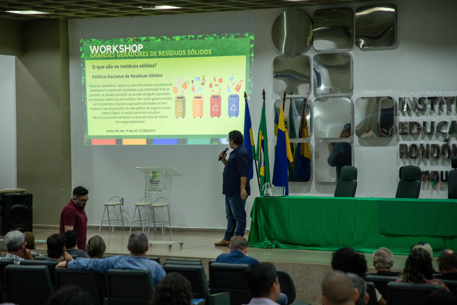 Os destaques do workshop foram as palestras técnicas 