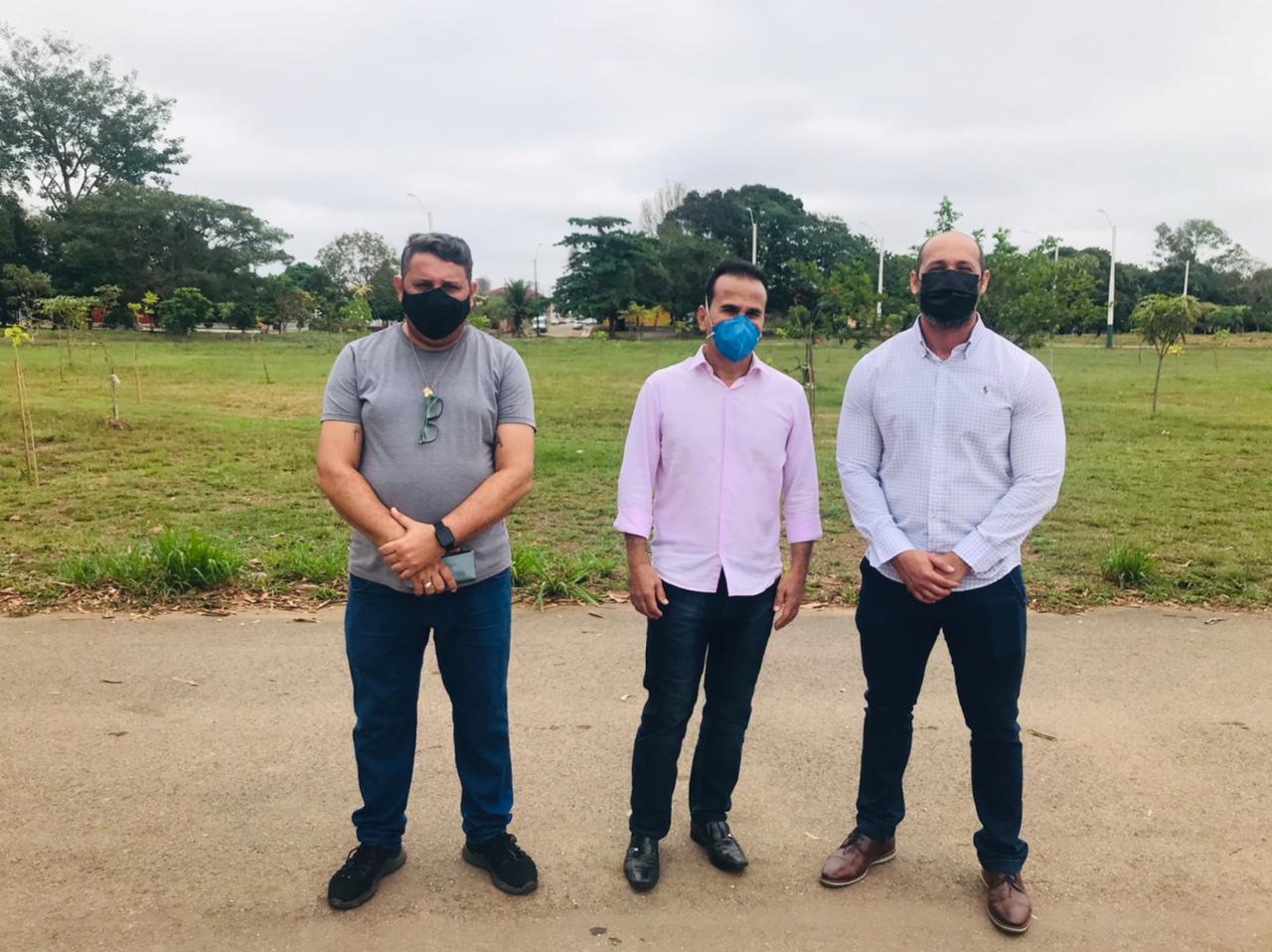 Visita na revitalização do Skate Park