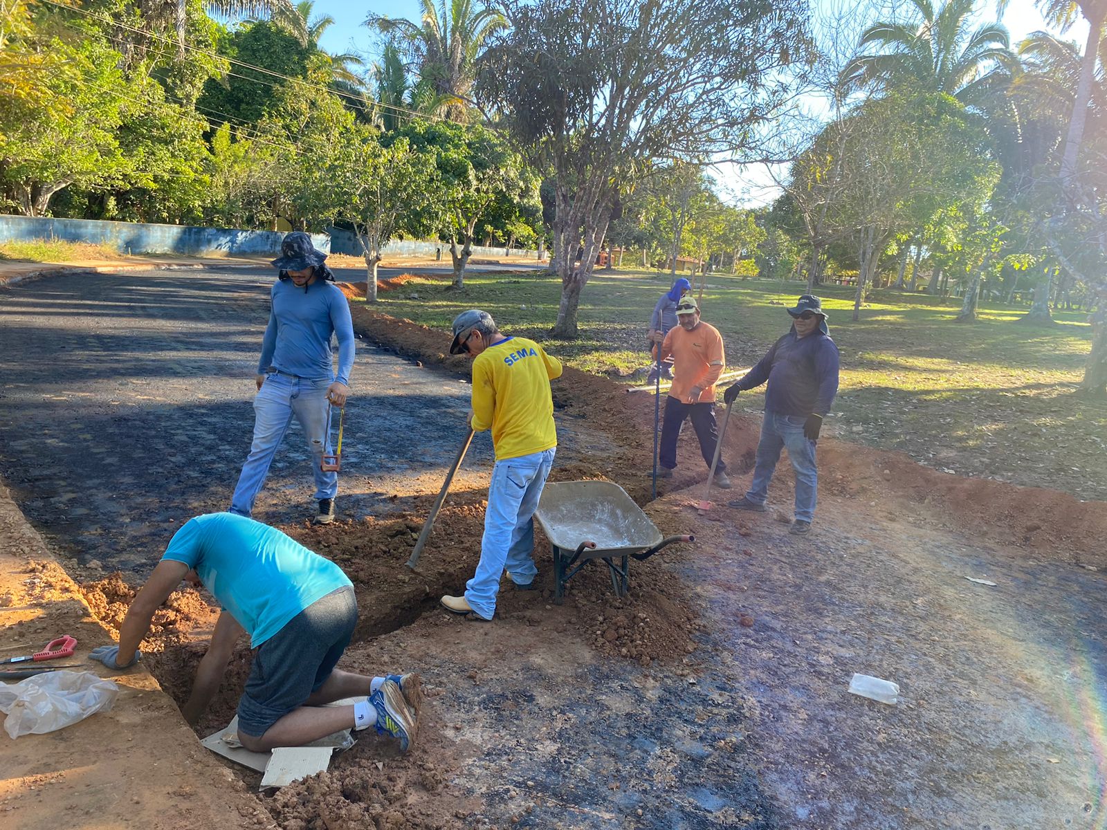 Prefeitura está finalizando os trabalhos de revitalização do Parque Natural Municipal