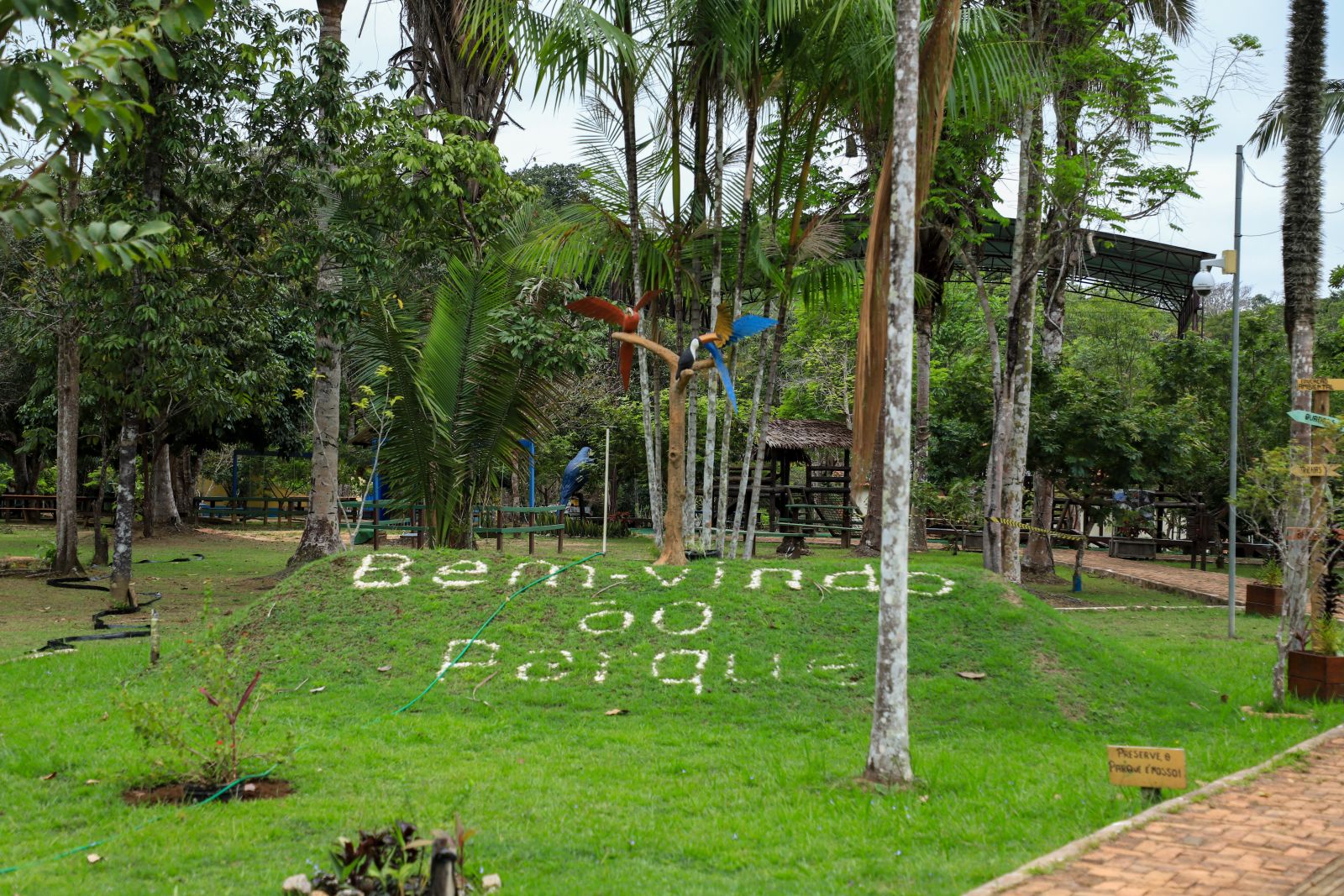 O Parque Natural é um espaço ideal para lazer, educação ambiental e contato direto com a natureza