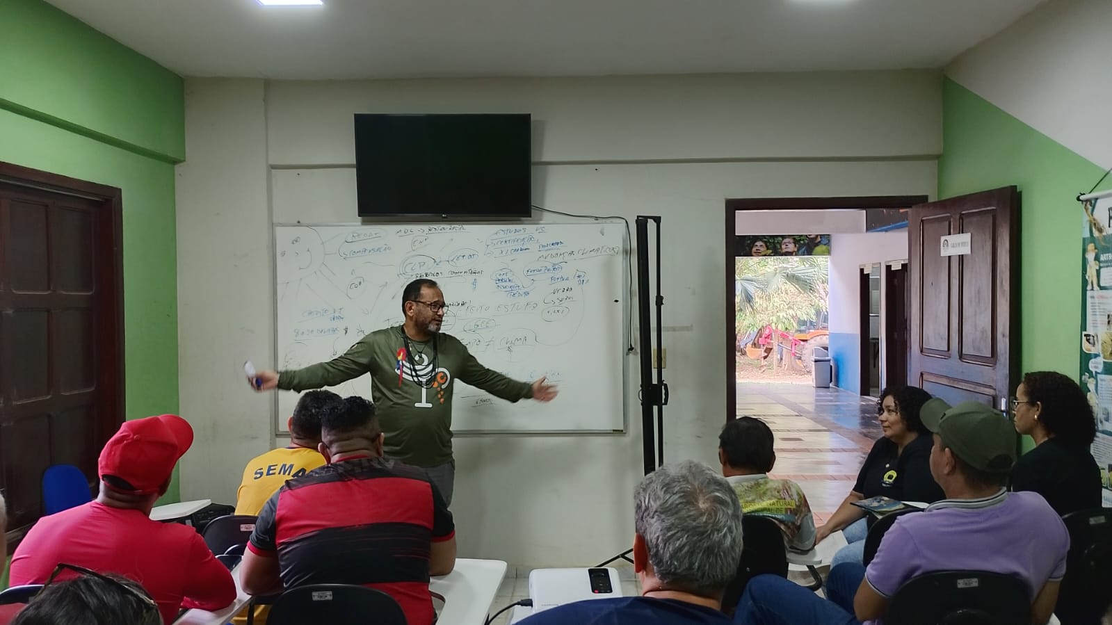 Abertura do novo ambiente foi marcada por um treinamento