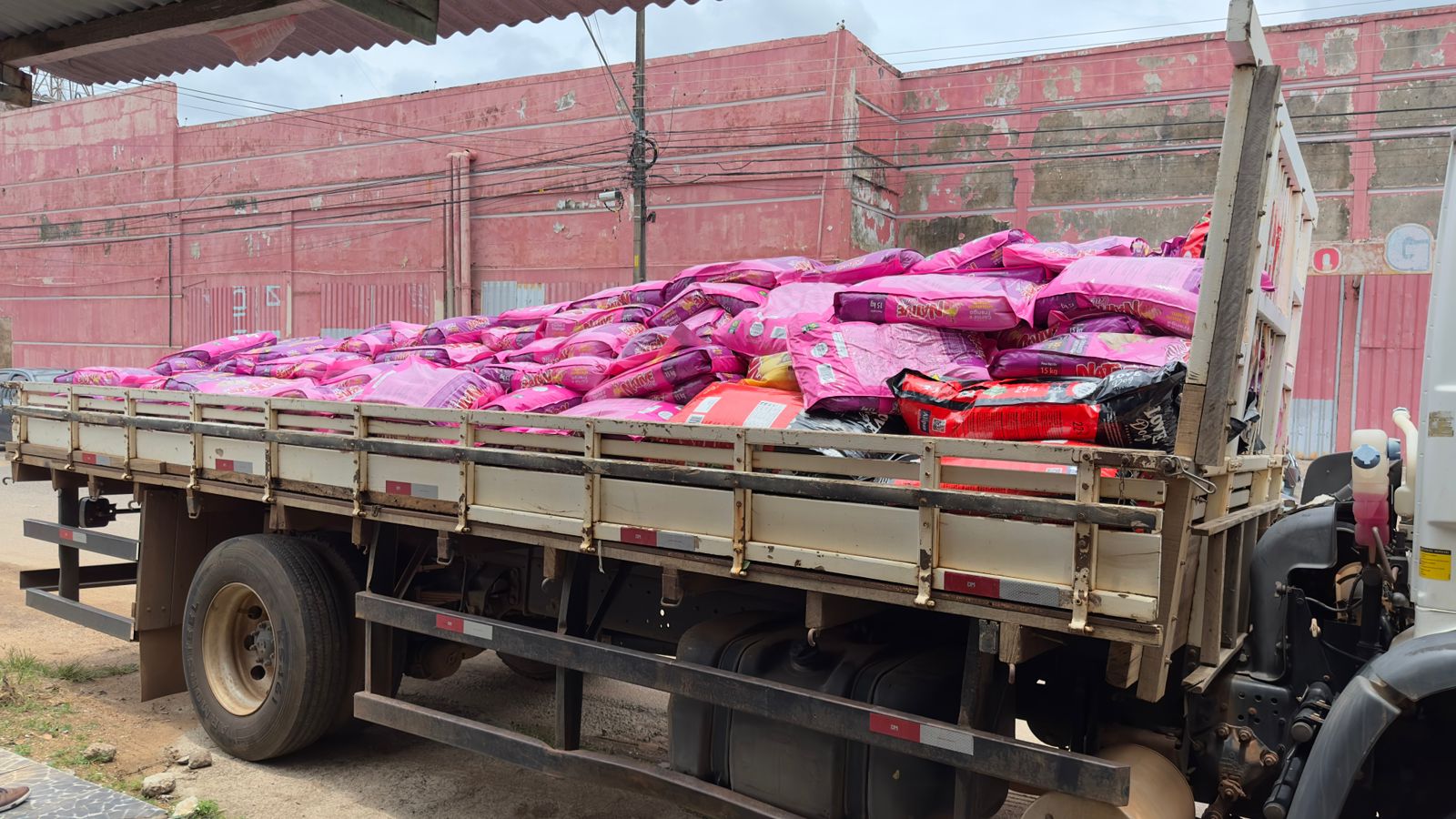 ONG Peludinhos foi contemplada com 444 sacos de ração