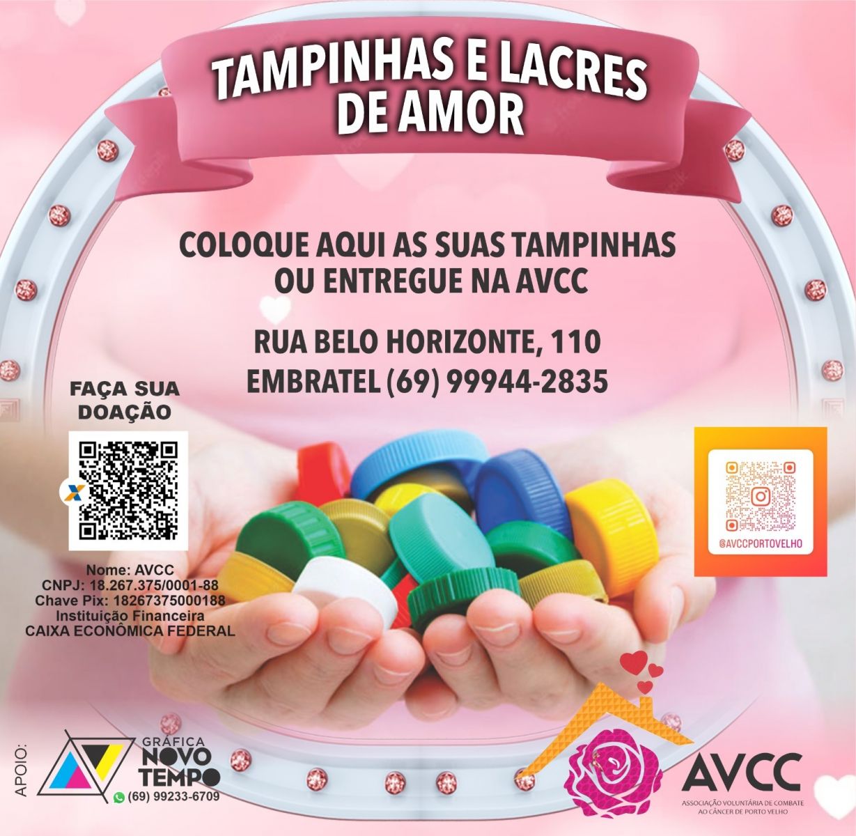 Ação também visa o bem-estar das pessoas e a preservação do meio ambiente 