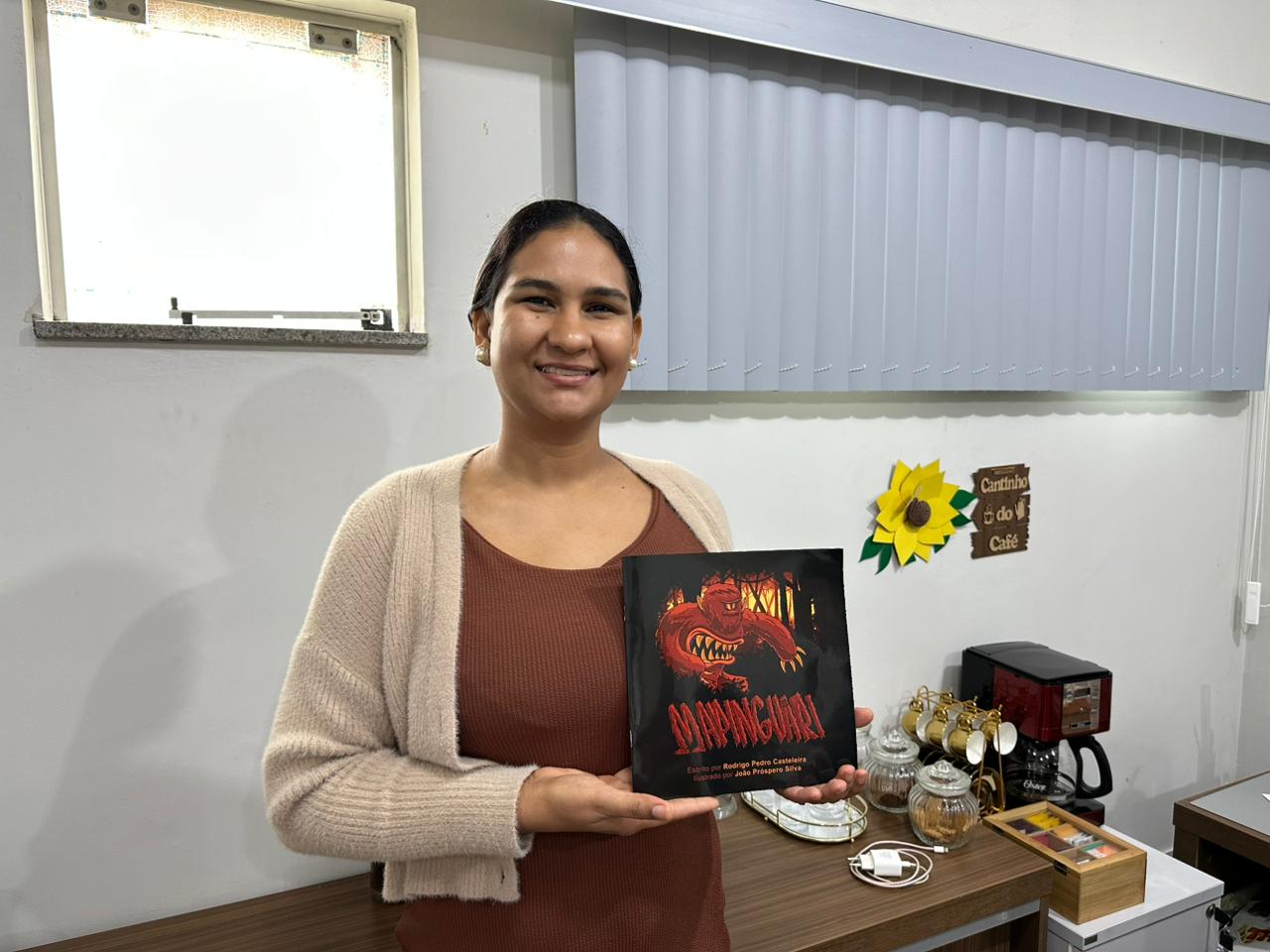 Fransciane de Sousa, explica que iniciativas culturais ajudam no bem-estar durante o tratamento