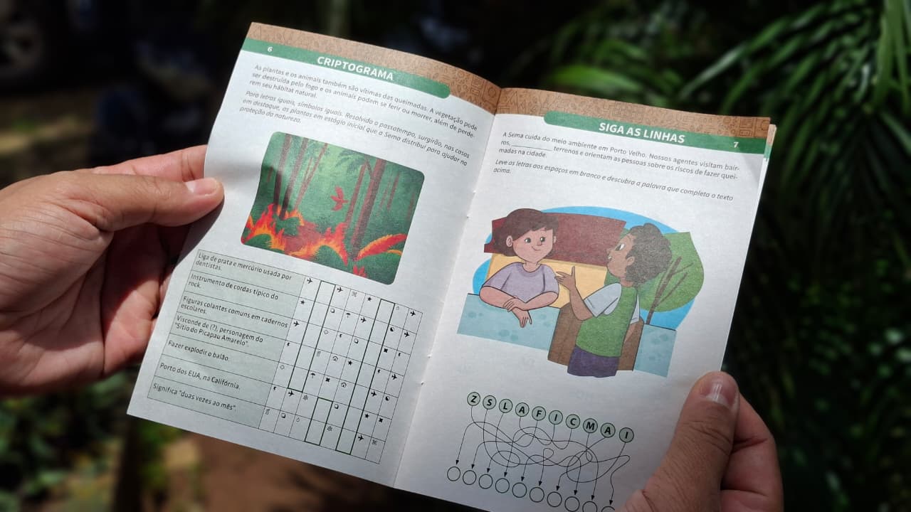Cartilhas educativas que misturam diversão e conhecimento