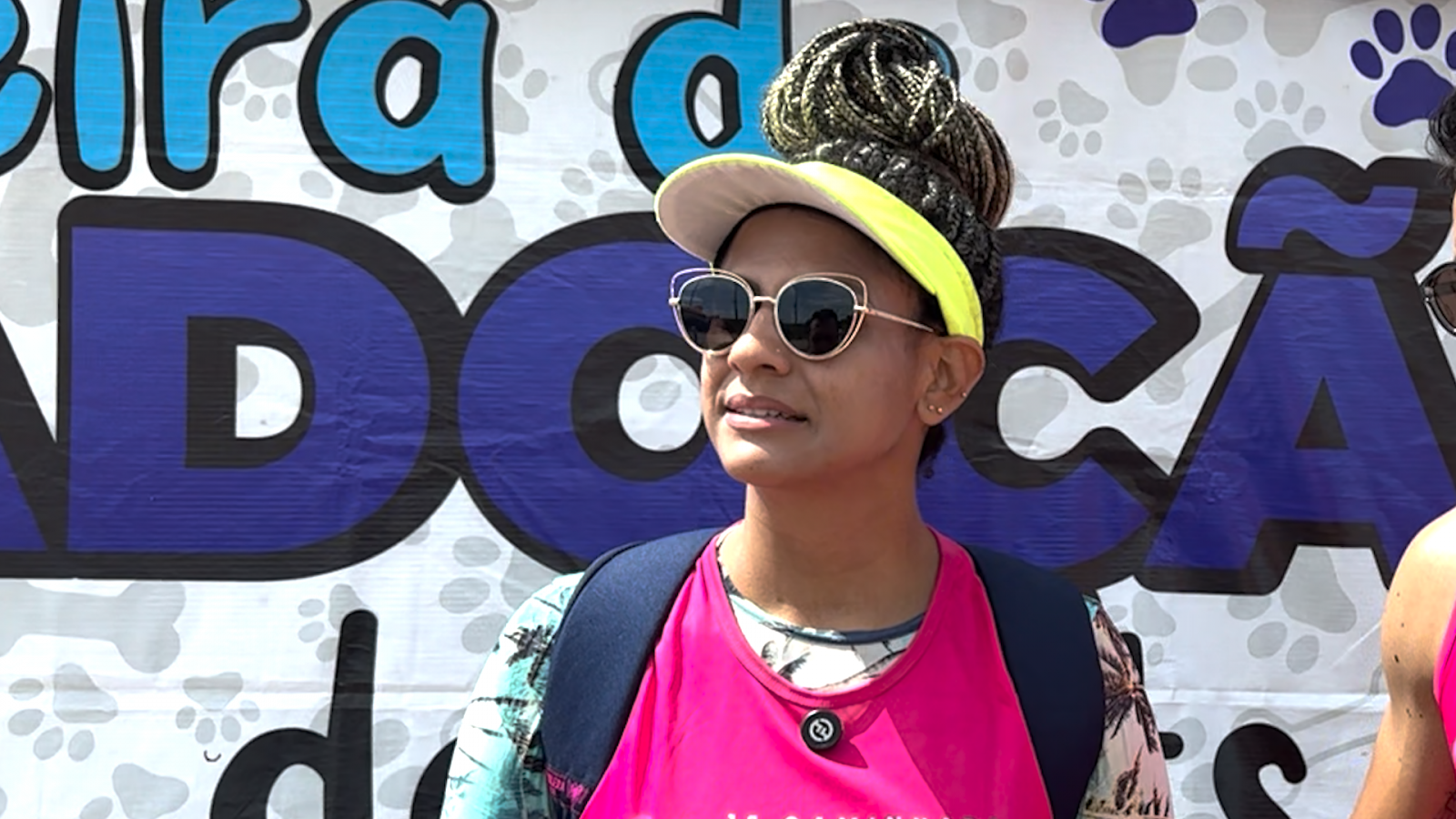 Gerente de Proteção Animal da Sema, Indira Iara explicou a importância da Feira de Adoção de Animais